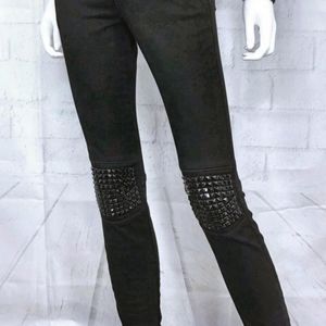 NEW Joe's Moto Biker Studded Skinny Jeans.…